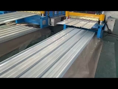 Blanc galvanisé 0,35 mm Plaque d'acier de toit en forme de T 25-205-1025 mm